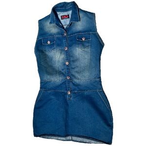 denim dress